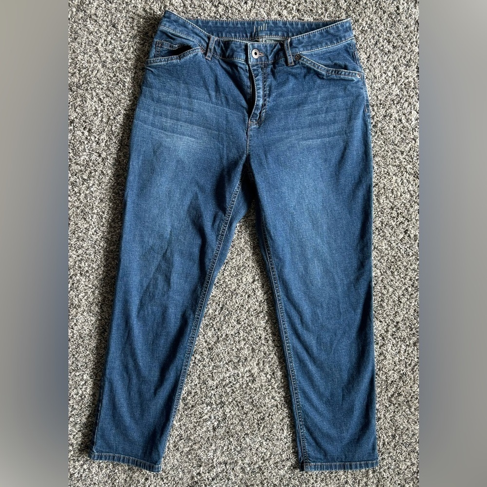 J Jill Jeans Missy Size 4 Tried & True Fit /‎ Crop Stretch Blue